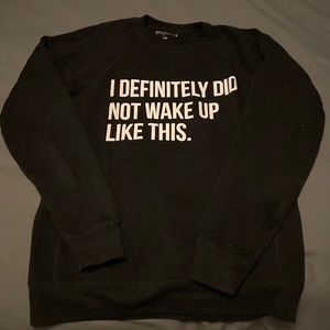 Women’s S/M Brunette the Lable sweatshirt